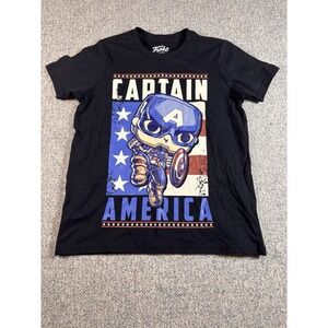 Funko‎ Pop! Tees Marvel Avengers Endgame Captain America T-Shirt Youth - XS